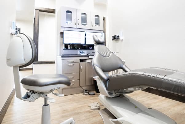Dental examination area