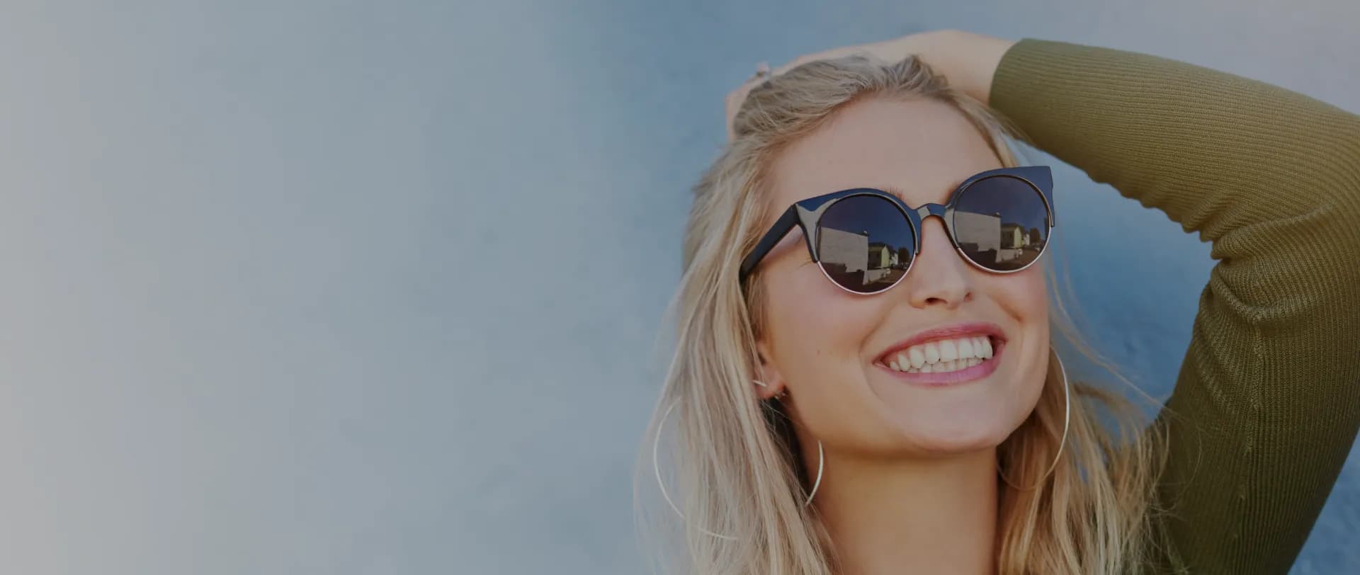 Smiling patient at Prairie Dental